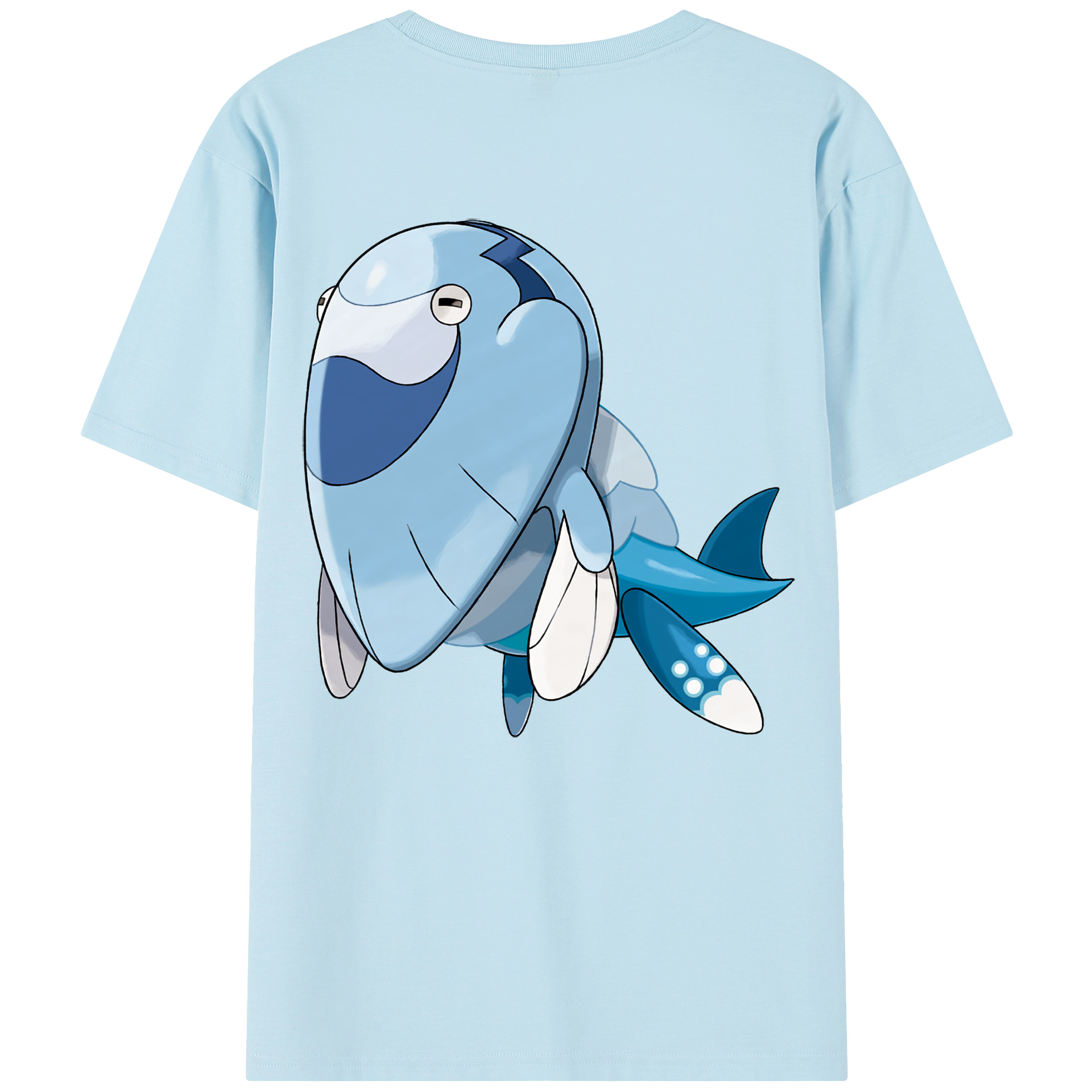 （画像用） ポケットモンスター Pokémon 綿100％半袖Tシャツ（背面プリント）